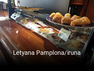 Reserve ahora una mesa en Letyana Pamplona/iruna