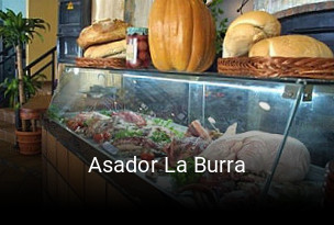 Asador La Burra reserva de mesa