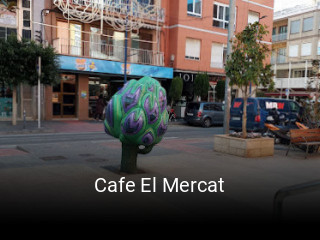 Reserve ahora una mesa en Cafe El Mercat
