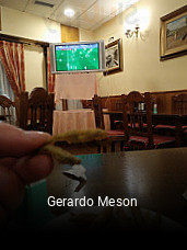 Gerardo Meson reservar mesa