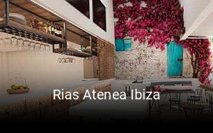 Reserve ahora una mesa en Rias Atenea Ibiza