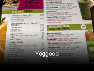 Yoggood reserva
