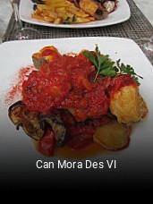 Reserve ahora una mesa en Can Mora Des VI