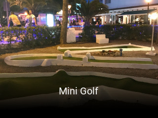 Mini Golf reserva de mesa