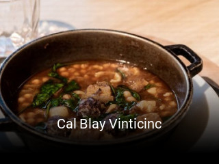 Cal Blay Vinticinc reservar mesa
