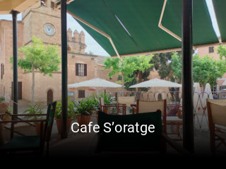 Cafe S’oratge reservar en línea