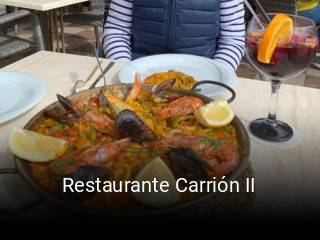 Restaurante Carrión II reservar mesa