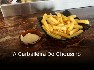 Reserve ahora una mesa en A Carballeira Do Chousino