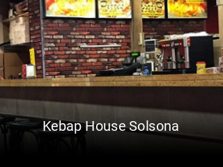 Kebap House Solsona reserva de mesa