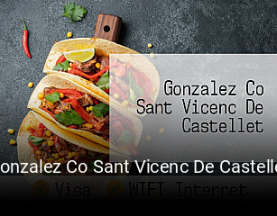 Reserve ahora una mesa en Gonzalez Co Sant Vicenc De Castellet