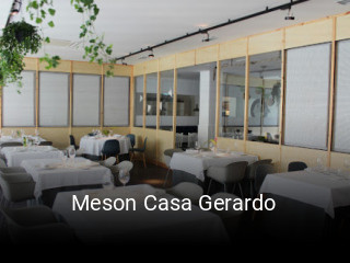 Reserve ahora una mesa en Meson Casa Gerardo