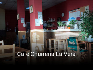 Reserve ahora una mesa en Cafe Churreria La Vera