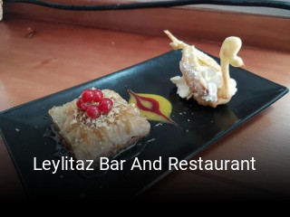 Reserve ahora una mesa en Leylitaz Bar And Restaurant