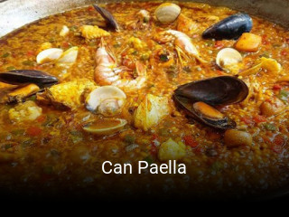 Can Paella reservar en línea