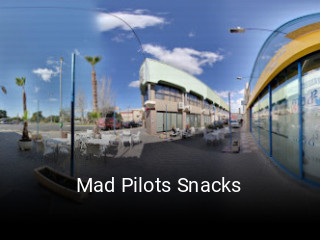 Mad Pilots Snacks reserva de mesa