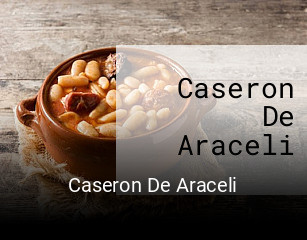 Reserve ahora una mesa en Caseron De Araceli