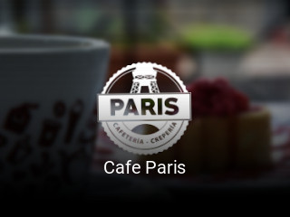 Cafe Paris reservar mesa