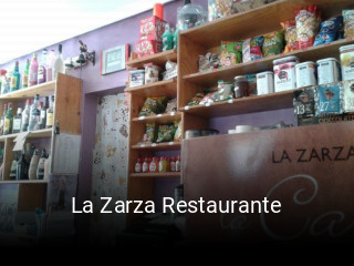 Reserve ahora una mesa en La Zarza Restaurante