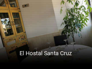 El Hostal Santa Cruz reserva
