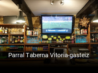Parral Taberna Vitoria-gasteiz reserva de mesa