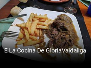 Reserve ahora una mesa en E La Cocina De GloriaValdaliga