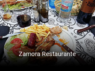 Zamora Restaurante reserva de mesa