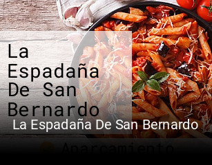 Reserve ahora una mesa en La Espadaña De San Bernardo