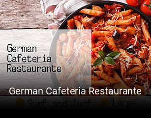 German Cafeteria Restaurante reserva de mesa