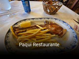 Reserve ahora una mesa en Paqui Restaurante