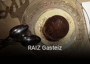 RAIZ Gasteiz reservar en línea