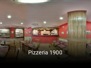 Pizzeria 1900 reserva de mesa