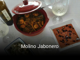Molino Jabonero reserva de mesa