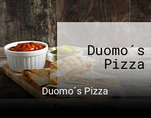 Duomo´s Pizza reservar en línea