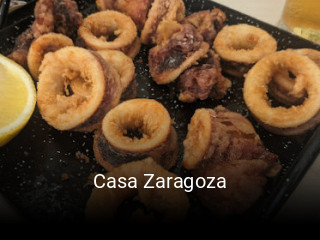 Casa Zaragoza reservar mesa