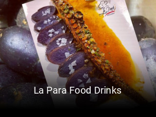 La Para Food Drinks reserva