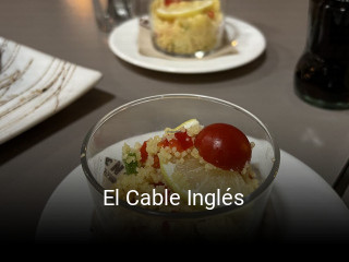 Reserve ahora una mesa en El Cable Inglés