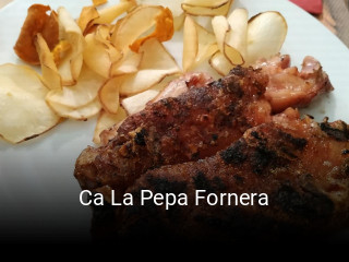 Reserve ahora una mesa en Ca La Pepa Fornera