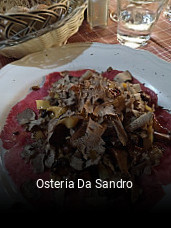Osteria Da Sandro reservar mesa