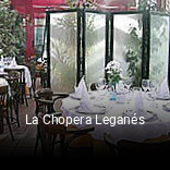 La Chopera Leganés reserva de mesa
