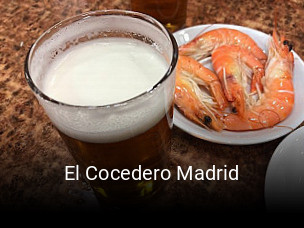 El Cocedero Madrid reservar mesa