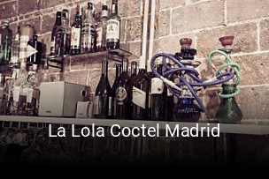 La Lola Coctel Madrid reservar en línea