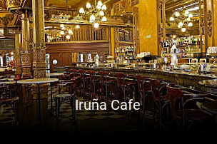 Iruña Cafe reservar mesa