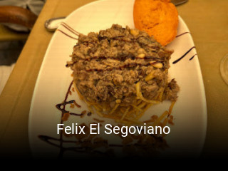 Felix El Segoviano reservar mesa