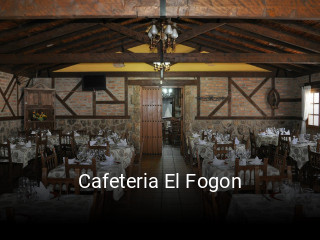 Cafeteria El Fogon reserva de mesa