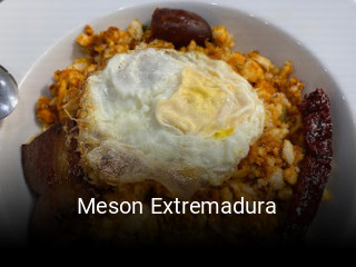 Meson Extremadura reserva de mesa