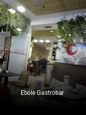 Ebole Gastrobar reserva de mesa