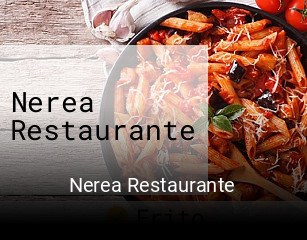 Nerea Restaurante reserva