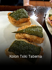 Kolon Txiki Taberna reserva de mesa