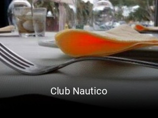 Club Nautico reservar mesa