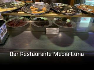 Bar Restaurante Media Luna reserva de mesa